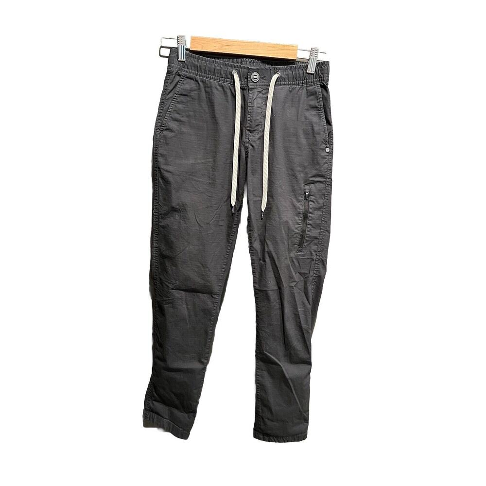 Vuori Dark Gray Ripstop DuraTerra Men's Activewear Pants Size XS